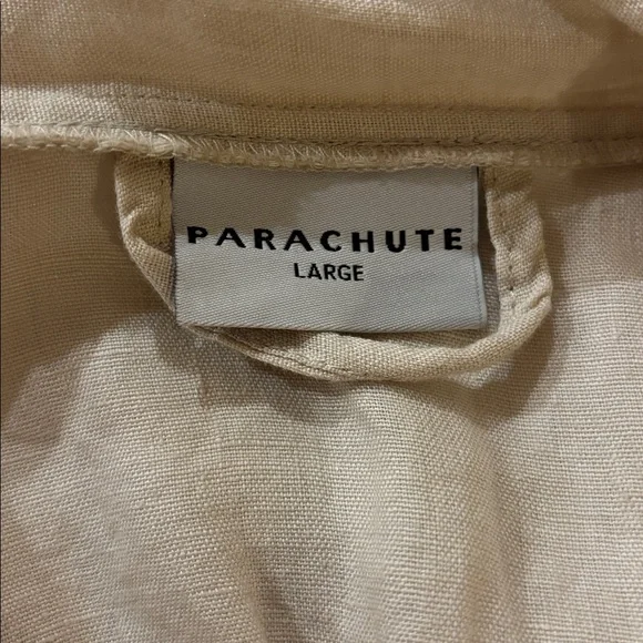 NEW Parachute Linen Bathrobe Large Bone - Picture 4 of 4